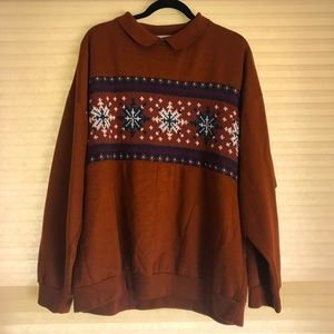 CUTE VINTAGE LAUREN BROOKE PULLOVER!